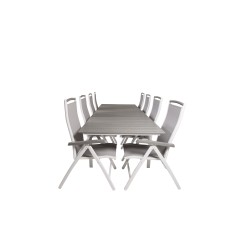 Levels Table 229/310 - White/GreyAlbany 5:pos Chair - White/Grey_8