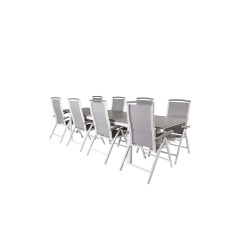 Levels Table 229/310 - White/GreyAlbany 5:pos Chair - White/Grey_8