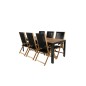 Bois Dining Table 205*90cm - Black Legs / Acacia, Little John taitettava Pääartikkeli: Acacia_6