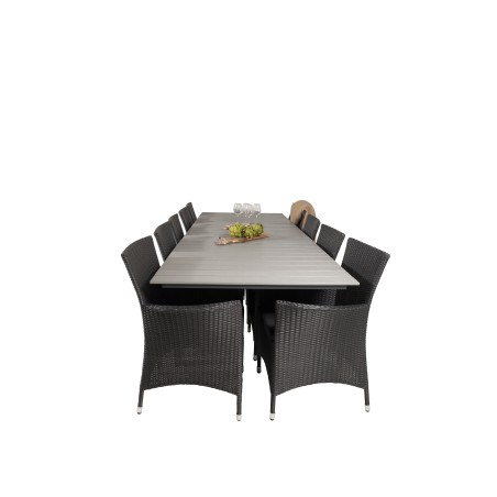 Levels Table 229/310 - Black/Grey, Knick Armchair - Black_10