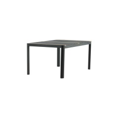 Togo - Dining Table- Black / Teak - Allu / Teak - 150*100