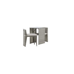 Savanna - Caféset- Grey - Wicker -