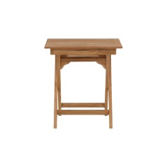 Ghana - Folding Table- Natural - Teak - 70*70cm