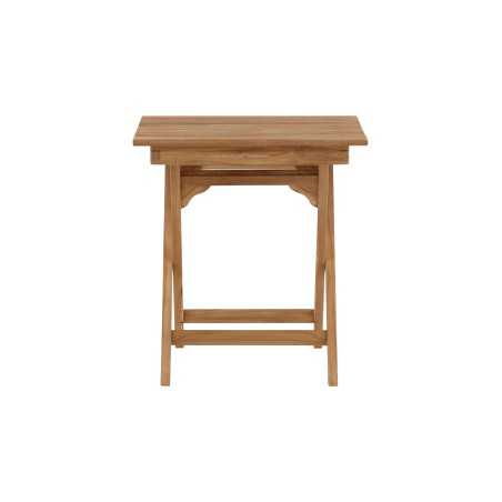 Ghana - Folding Table - Natural - Teak - 70*70cm