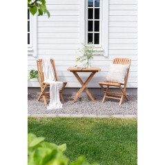 Kenia - taittopöytä - Luonnollinen - Teak - 70*70cm