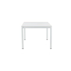 Togo - Dining Table- White / Teak - Allu / Teak - 200*100