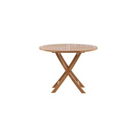 Kenian pyöreä ruokapöytä 10cm - Teak