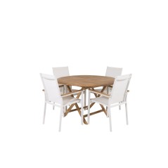 Kenya Round Dining Table ø120cm - Teak