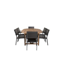 Kenya Oval Dining Table 180/240*120*H75 -Teak