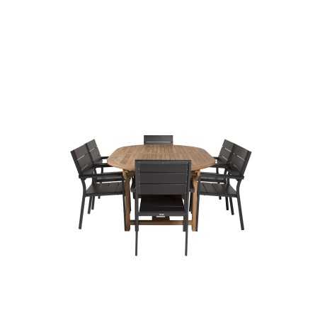 Kenya Oval Dining Table 180/240*120*H75 -Teak