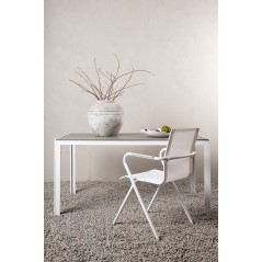 Break Table 150*90 - White/Grey