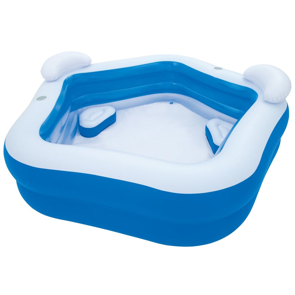 Bestway Barnlekpool blå 213 x 207 x 69 cm 54153