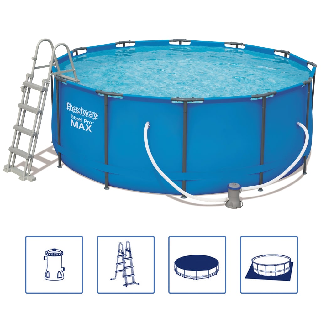 Bestway Pool Steel Pro MAX rund 366x122 cm 56420