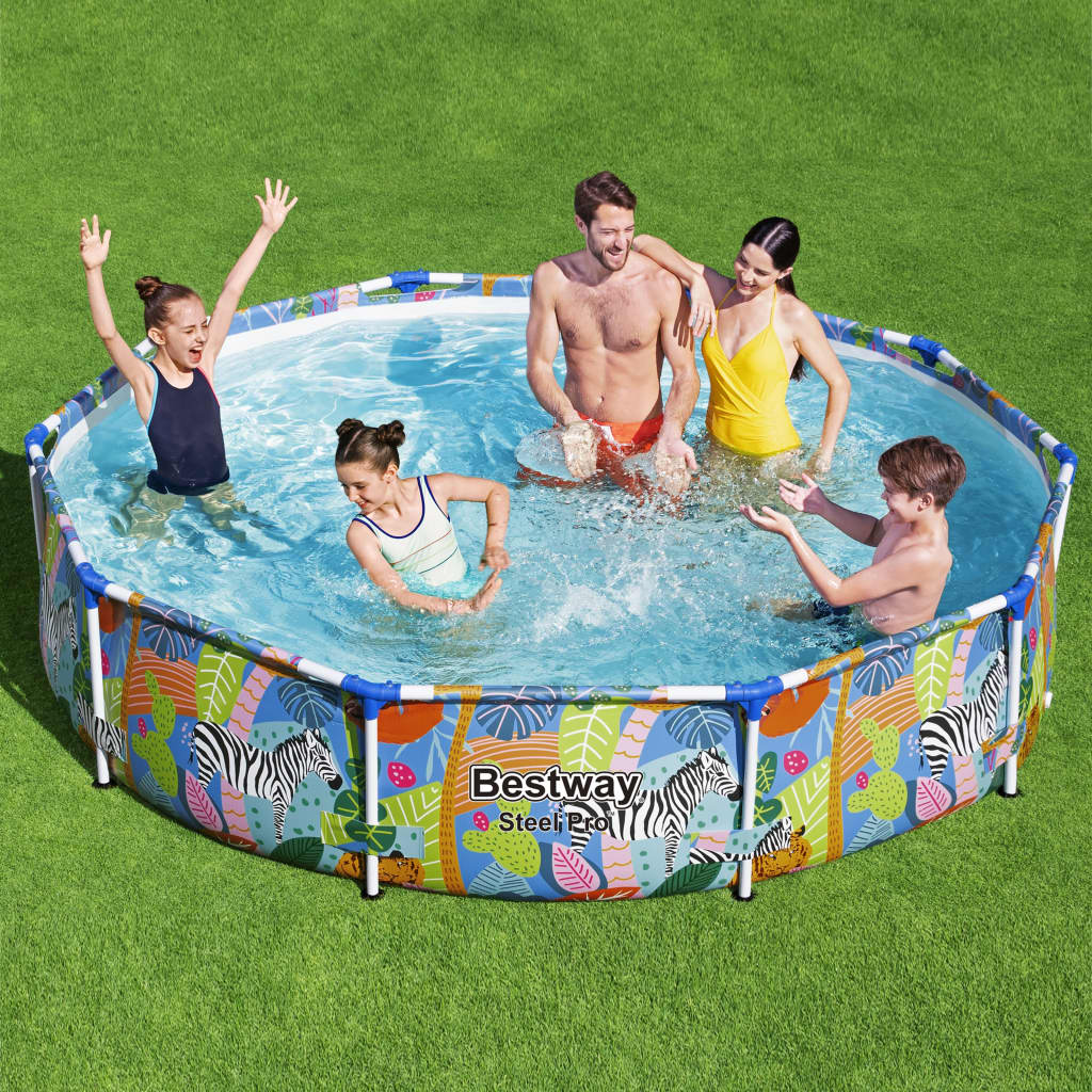 Bestway Pool med stålram Steel Pro 305x66 cm