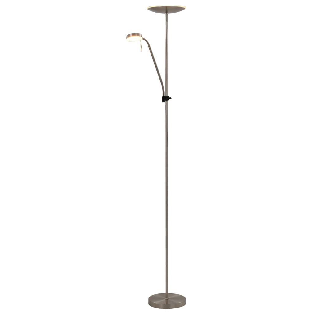 Golvlampa 16 W silver 180 cm