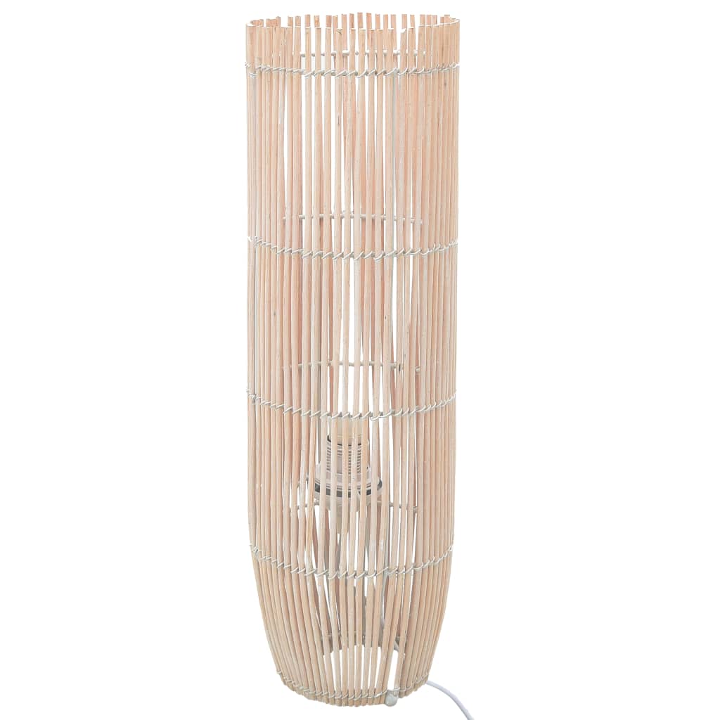 vidaXL Golvlampa pil vit 52 cm E27