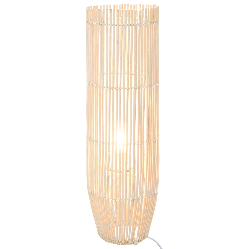 vidaXL Golvlampa pil vit 52 cm E27