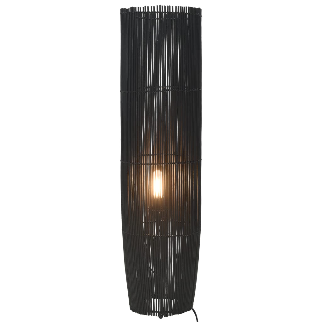 Golvlampa pil svart 61 cm E27