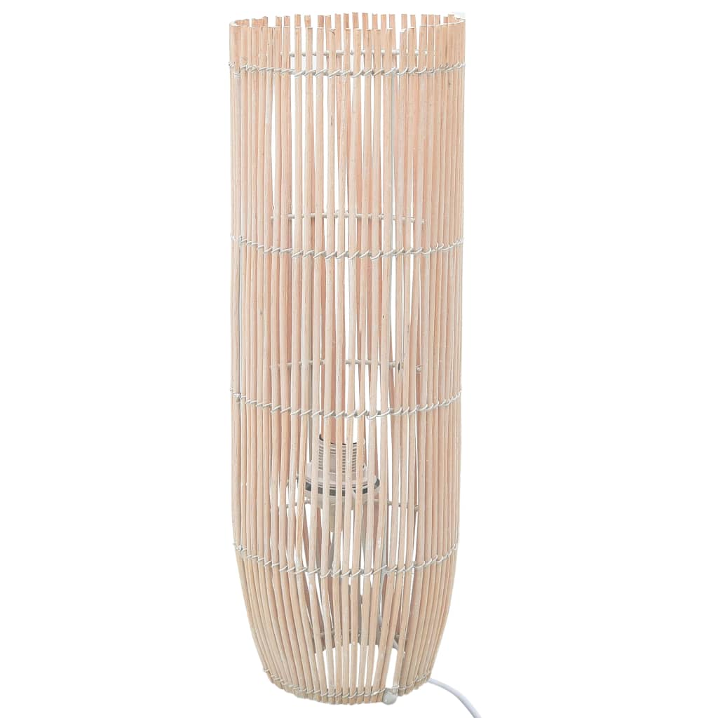 vidaXL Golvlampa pil vit 72 cm E27