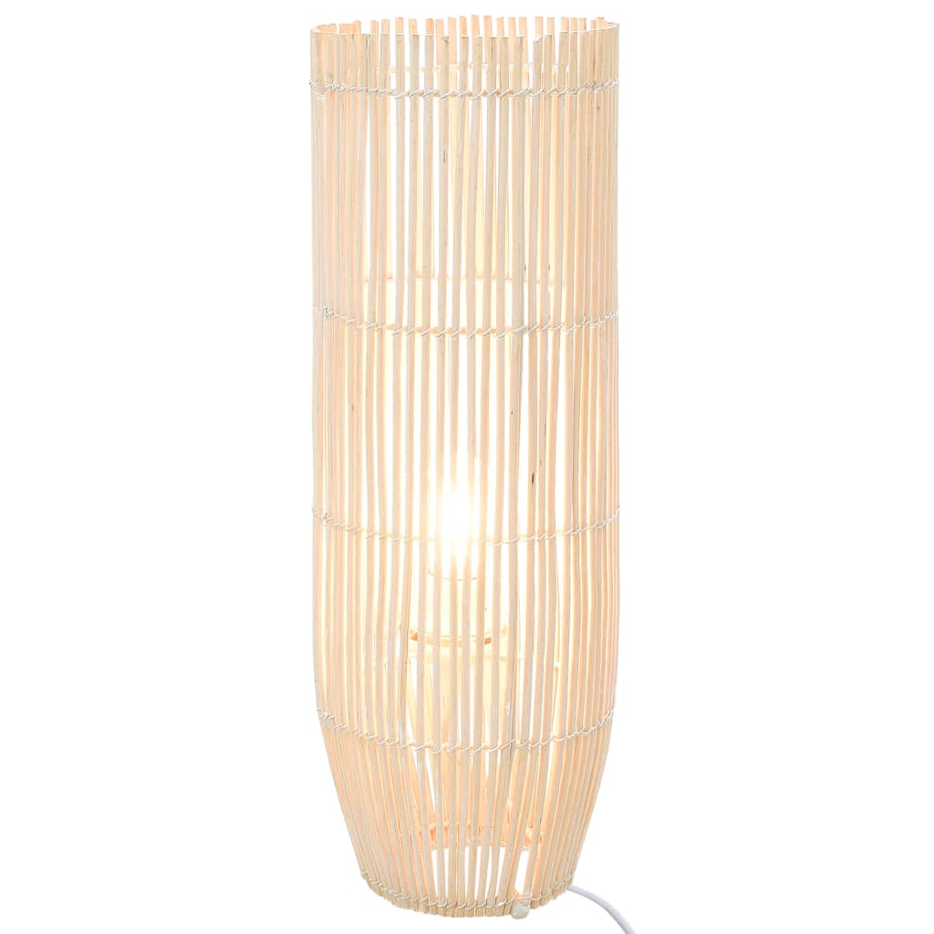 vidaXL Golvlampa pil vit 72 cm E27