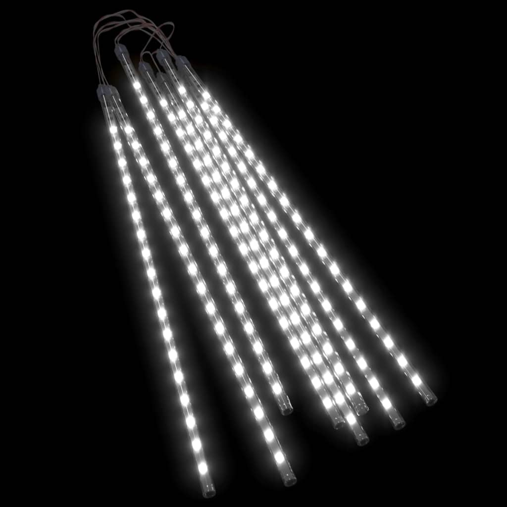 Meteorregn 8 st 50 cm 288 LED kallvit inne/ute