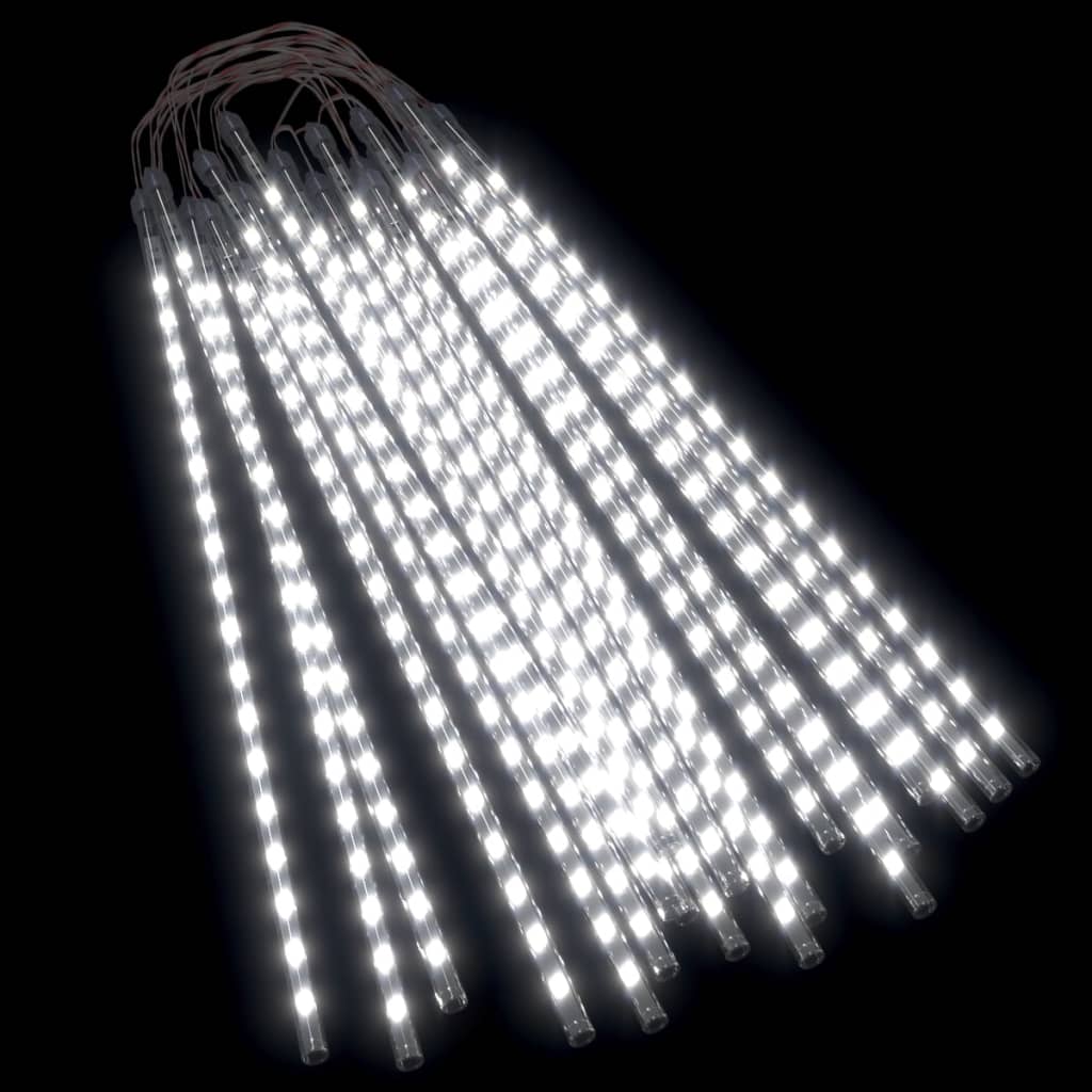 Meteorregn 20 st 50 cm 720 LED kallvit inne/ute