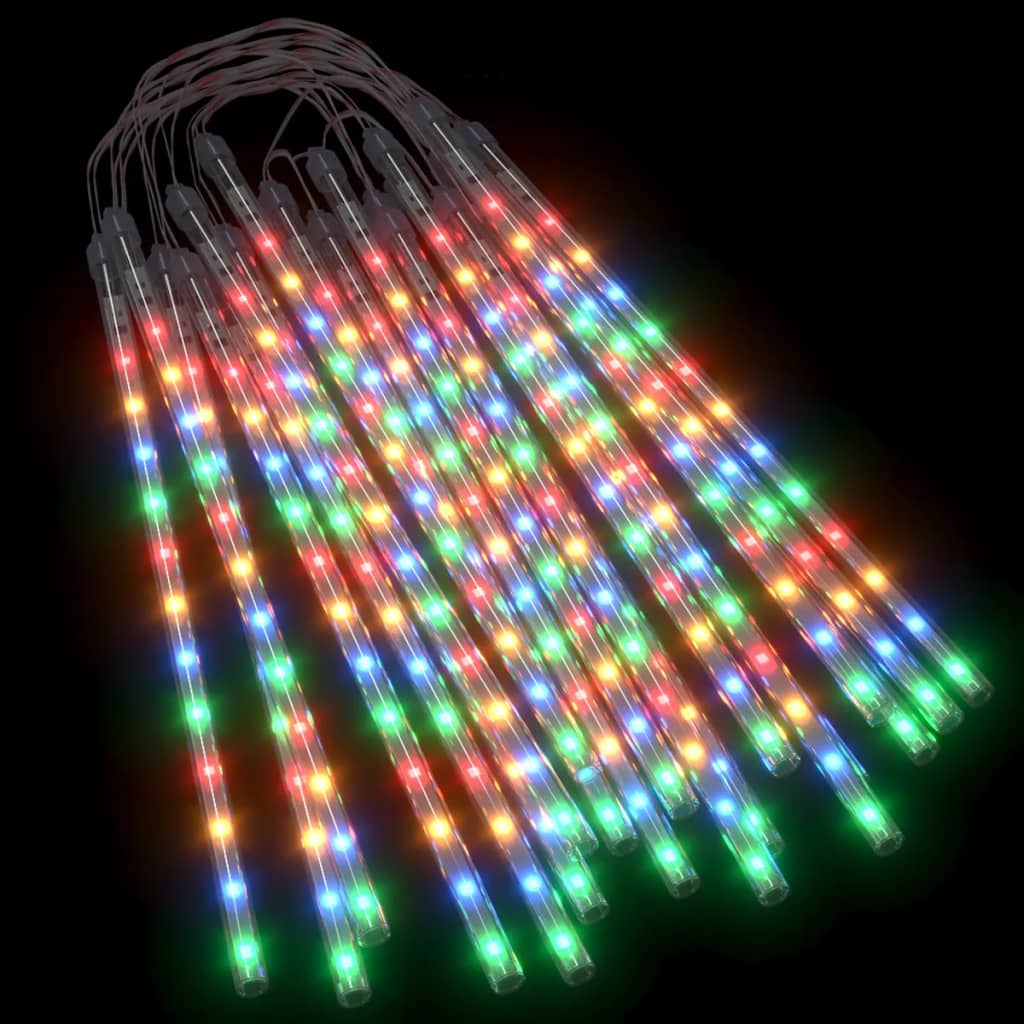 Meteorregn 20 st 30 cm 480 LED flerfärgad inne/ute