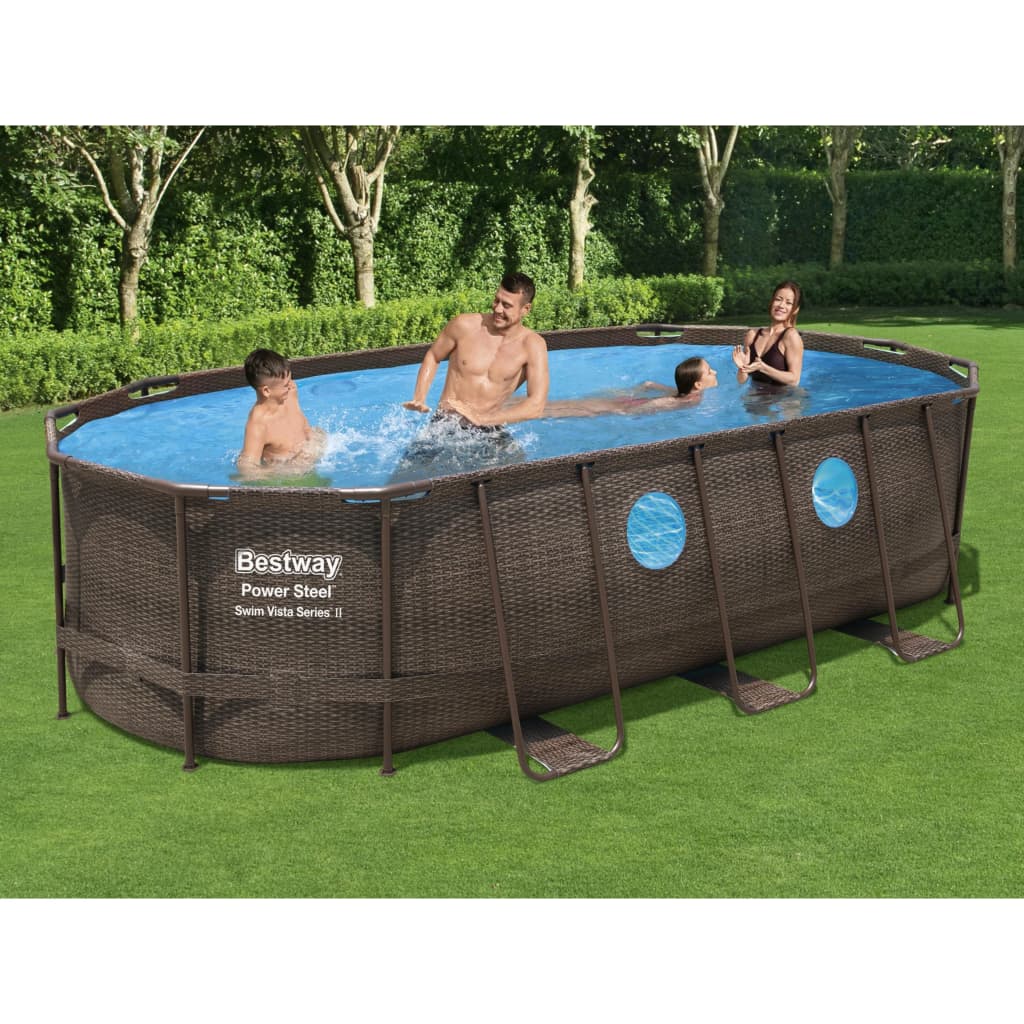 Bestway Pool Power Steel Swim Vista Series 549x274x122 cm