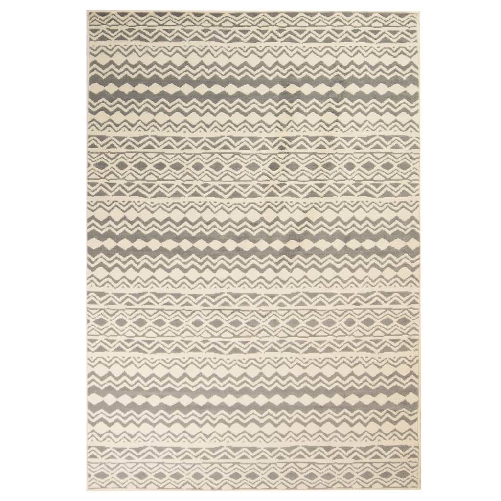 vidaXL Modern matta traditionell design 80x150 cm beige/grå