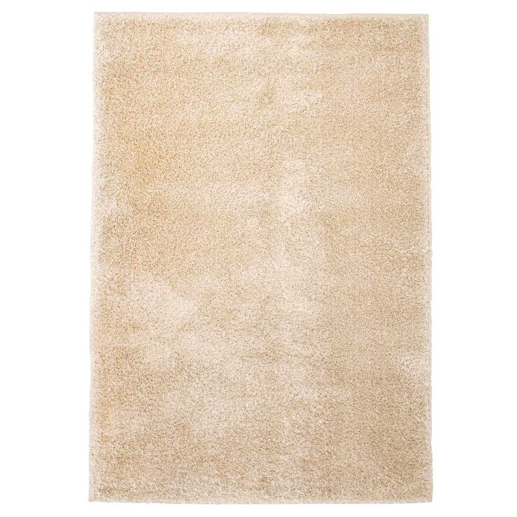 vidaXL Shaggy-matta 80x150 cm beige