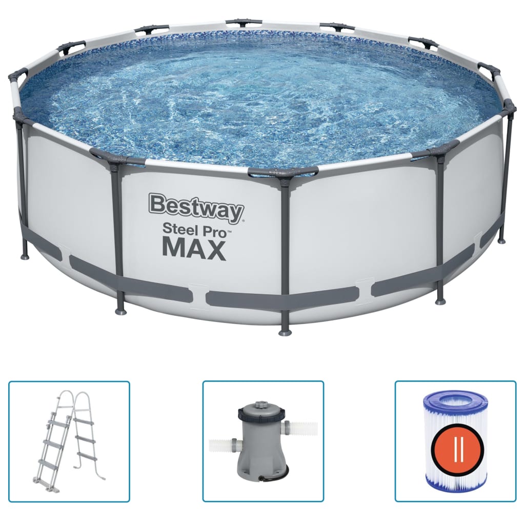 Bestway Poolset Steel Pro MAX 366x100 cm