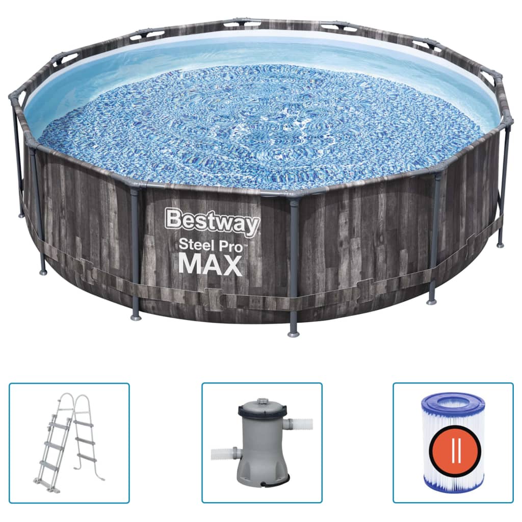 Bestway Poolset Steel Pro MAX 366x100 cm