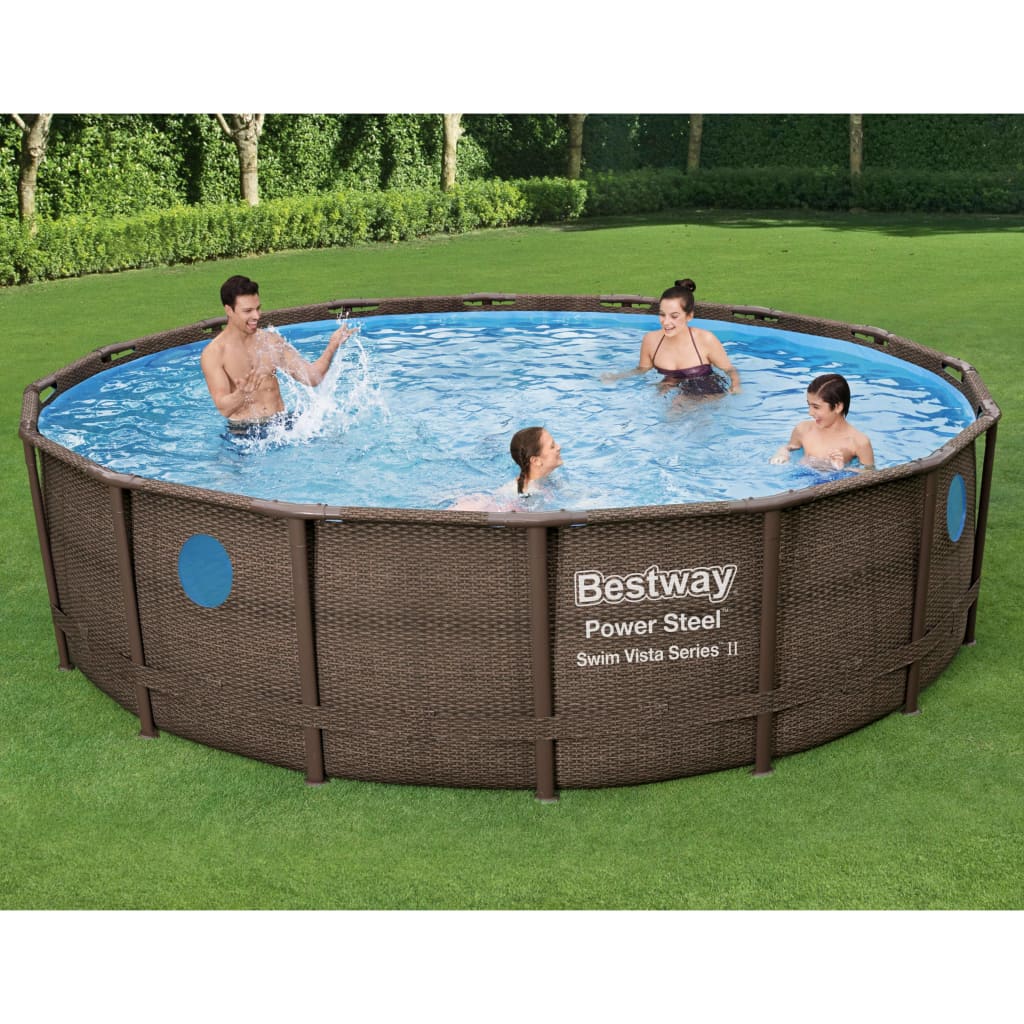 Bestway Poolset Power Steel 488x122 cm