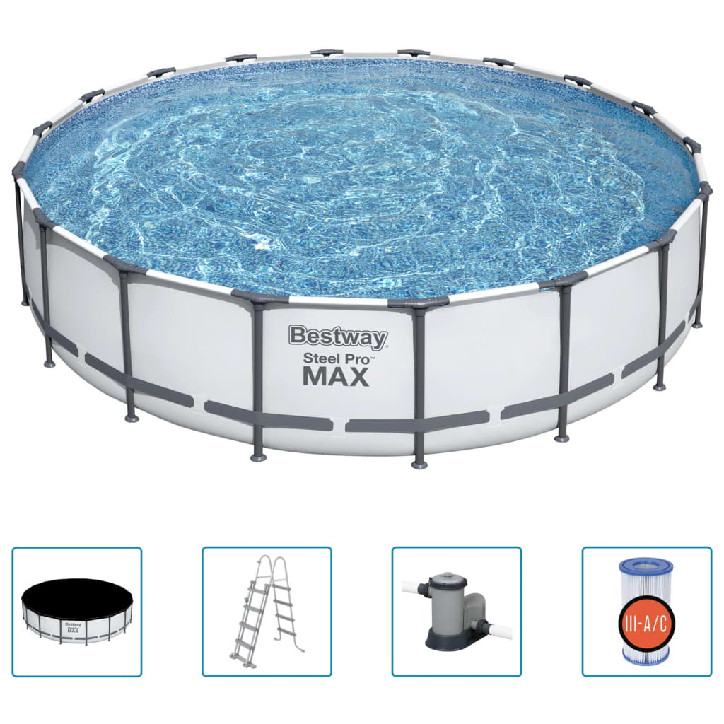 Bestway Poolset Steel Pro MAX 549x122 cm