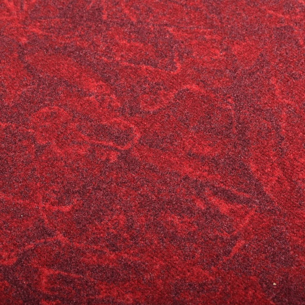  Gångmatta röd 67x200 cm halkfri
