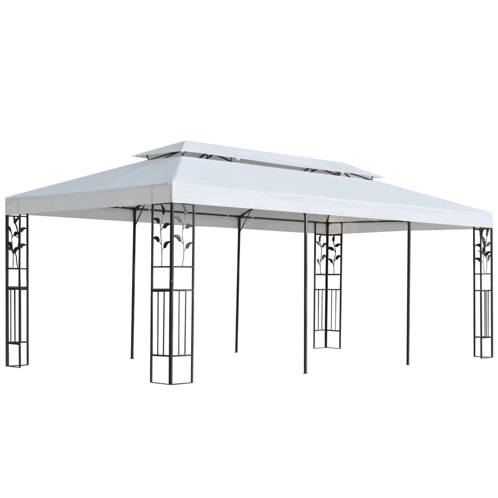  Paviljong 3x6 m vit