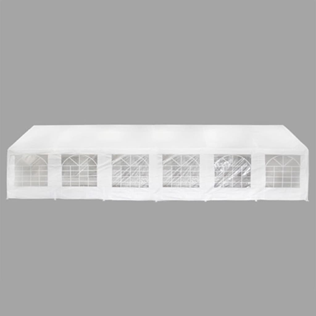  Partytält 12 x 6 m vit
