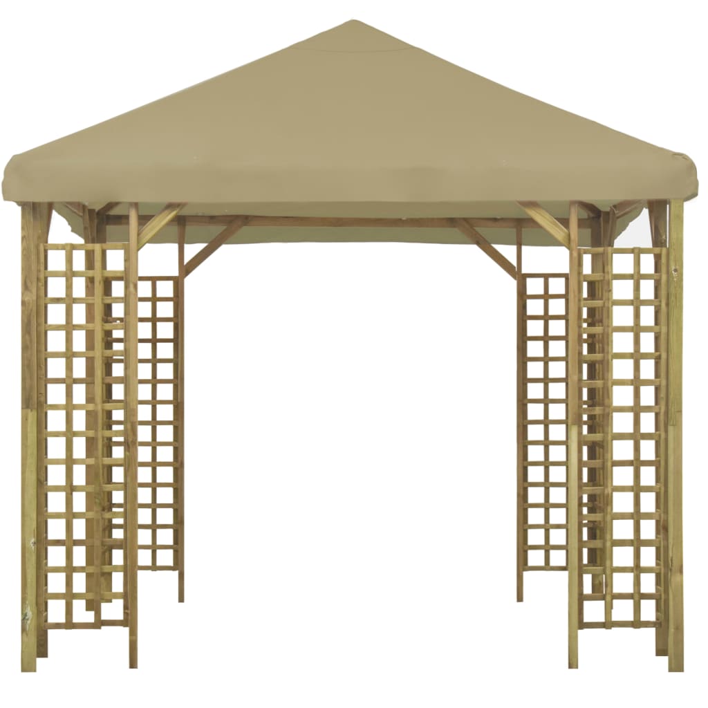  Paviljong 3x3 m beige