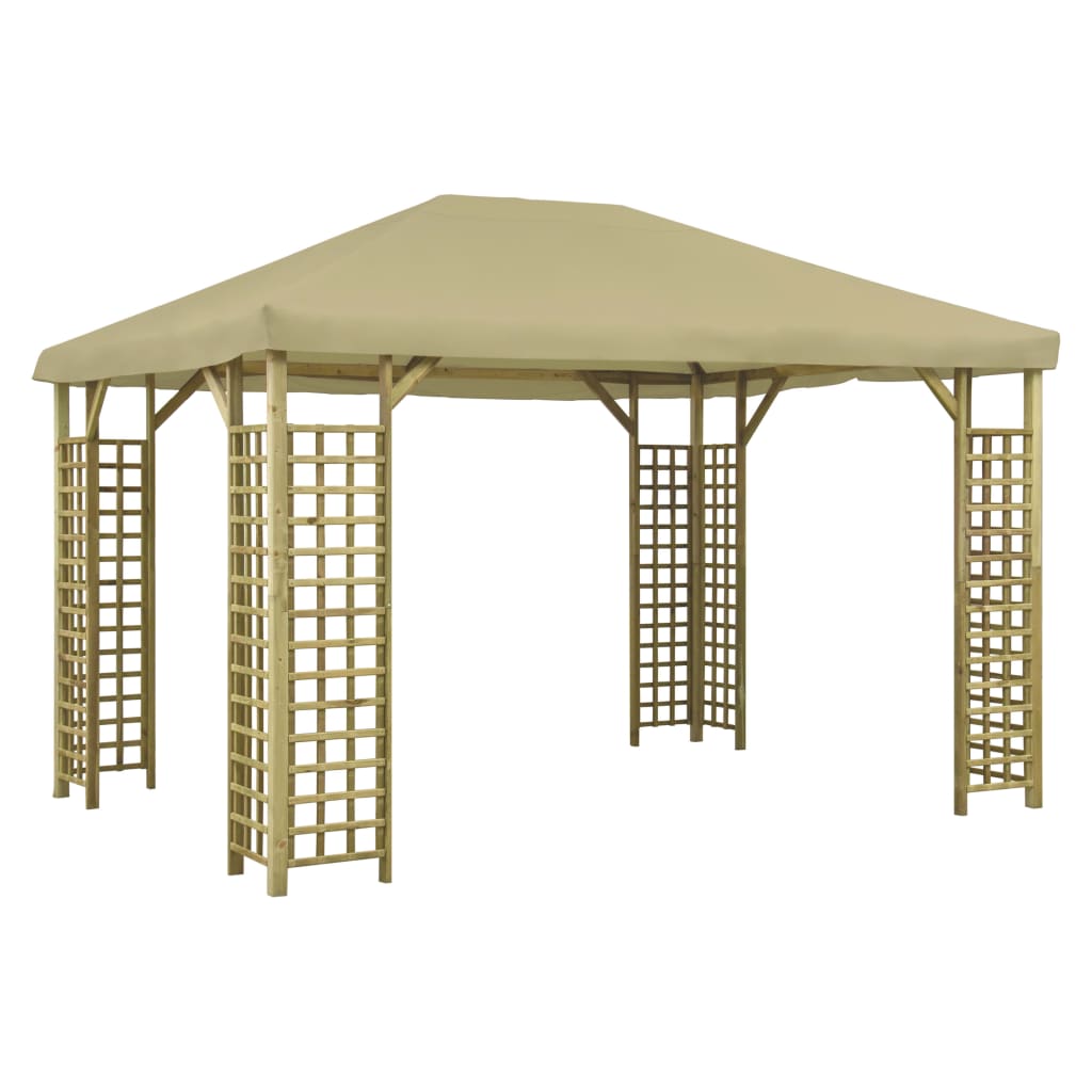  Paviljong 4x3 m beige