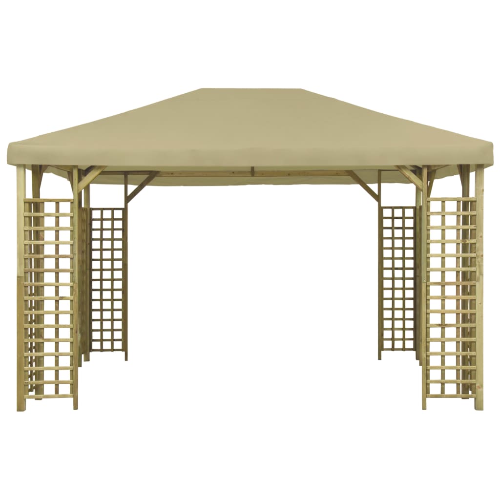  Paviljong 4x3 m beige