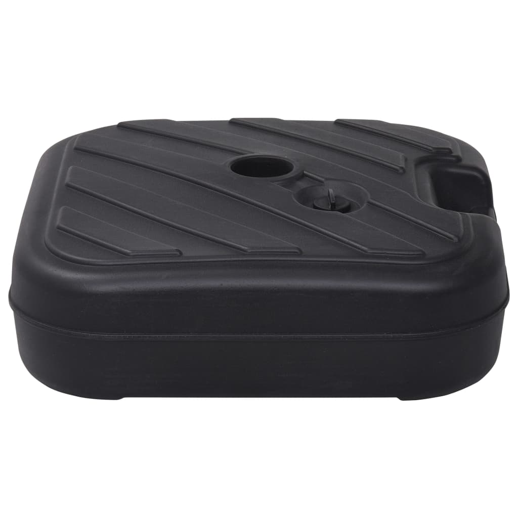 Parasollfot sand/vattenfylld 24 L svart
