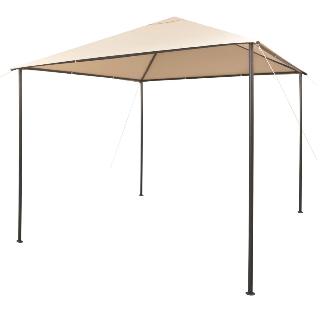  Paviljong 3x3 m stål beige