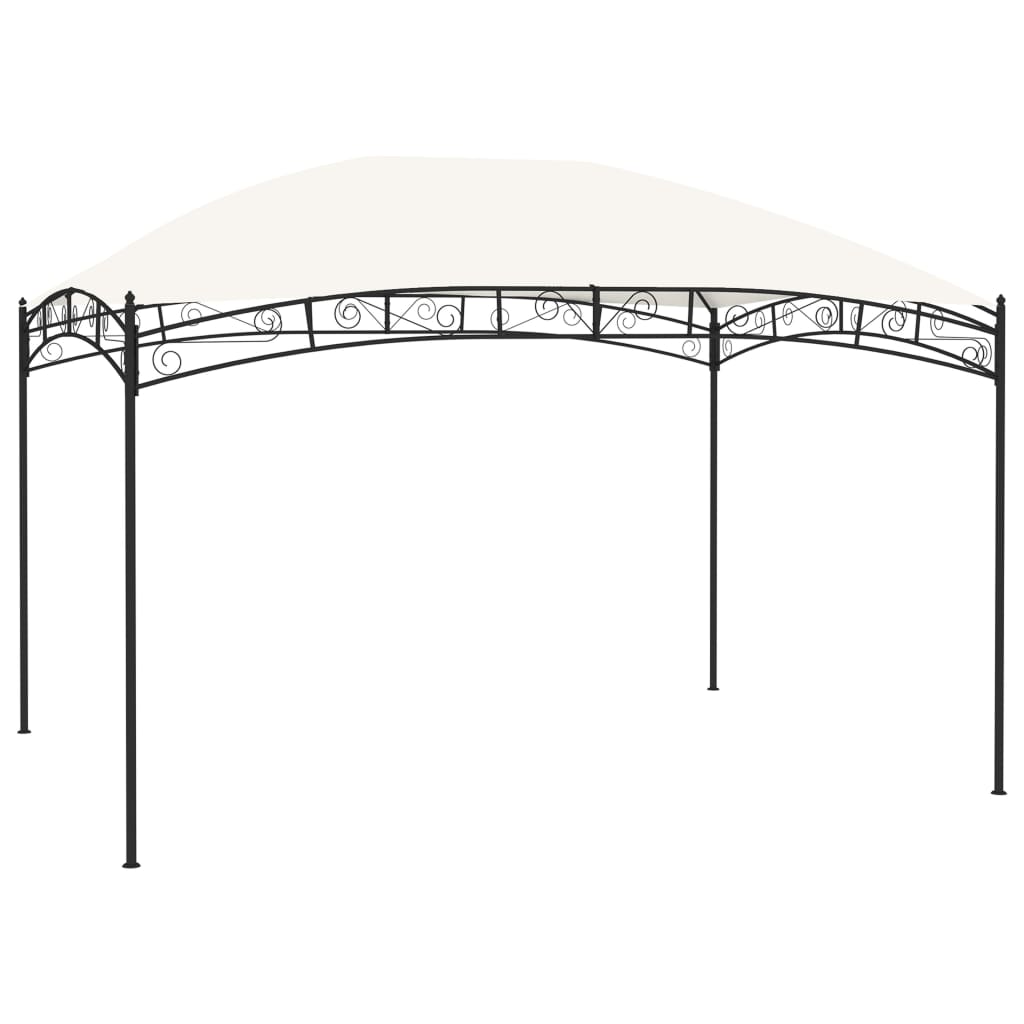  Paviljong 4x3 m gräddvit 180 g/m²