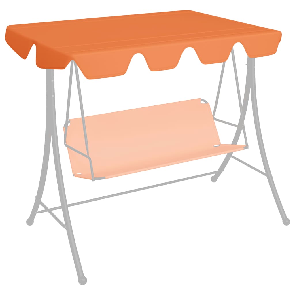  Reservtak för hammock orange 150/130x70/105 cm