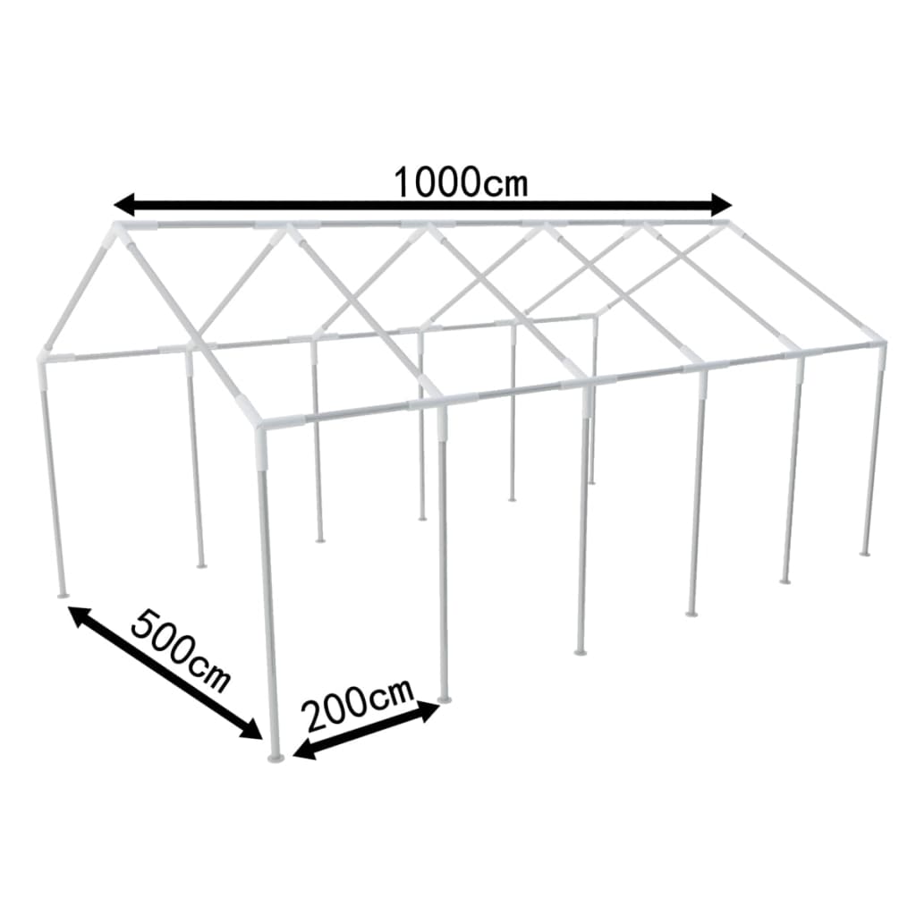  Stålram för partytält 10 x 5 m