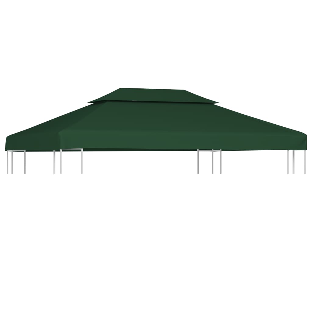  Paviljongtak 310 g/m² 3 x 4 m grön