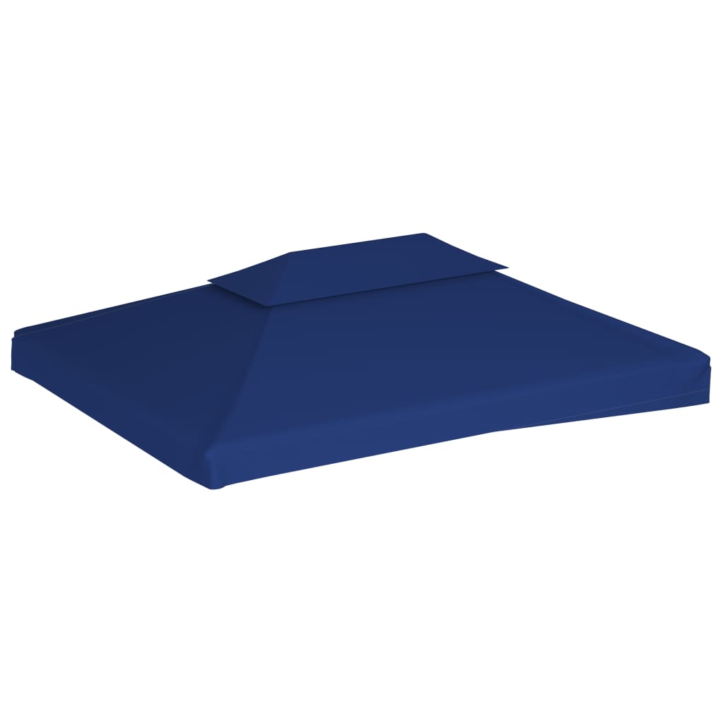  Paviljongtak med ventilering 310 g/m² 4x3 m blå