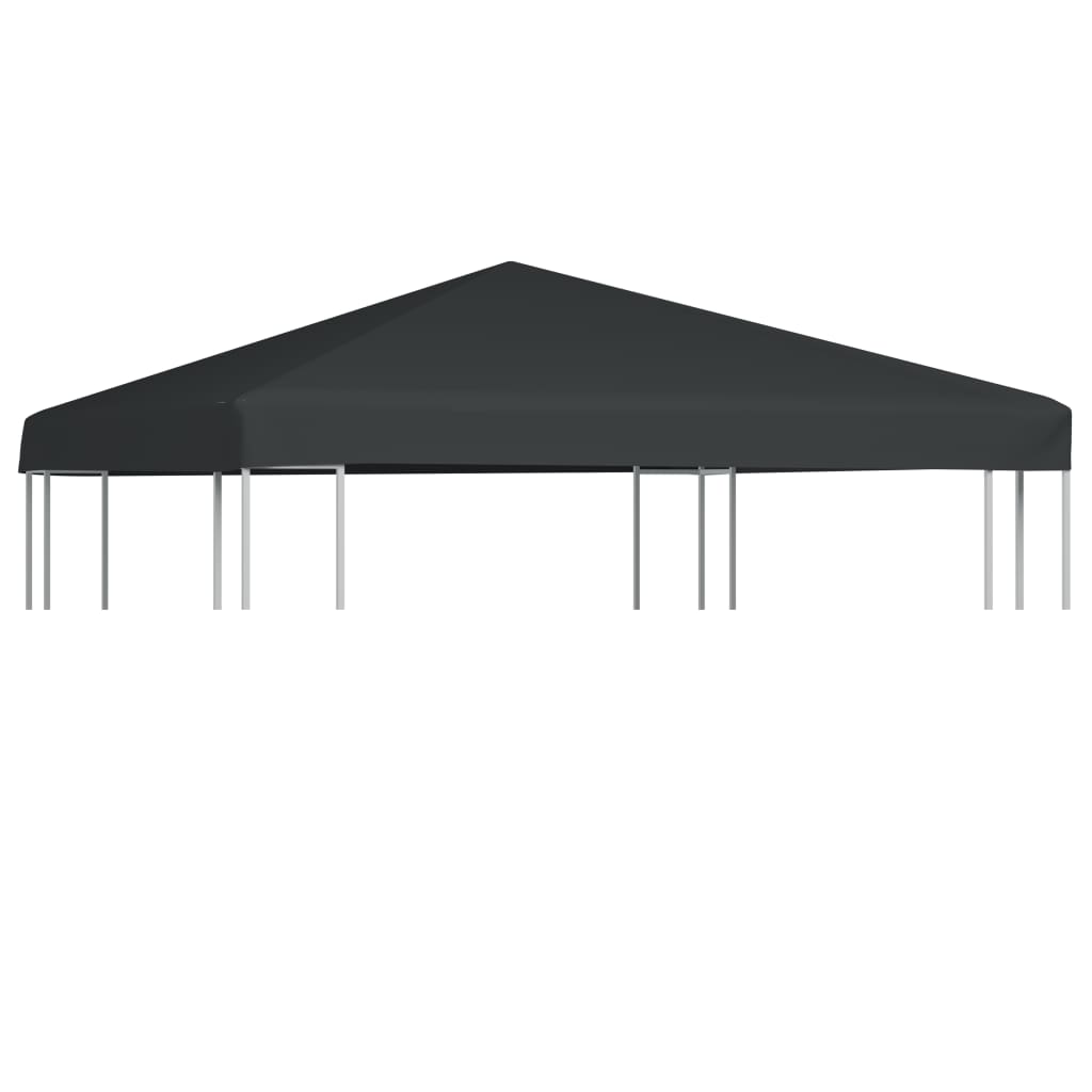  Paviljongtak 310 g/m² 3x3 m grå