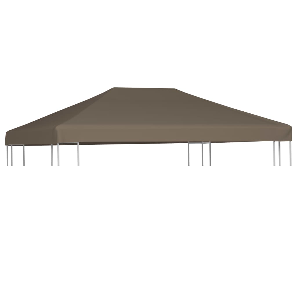  Paviljongtak 310 g/m² 3x3 m taupe