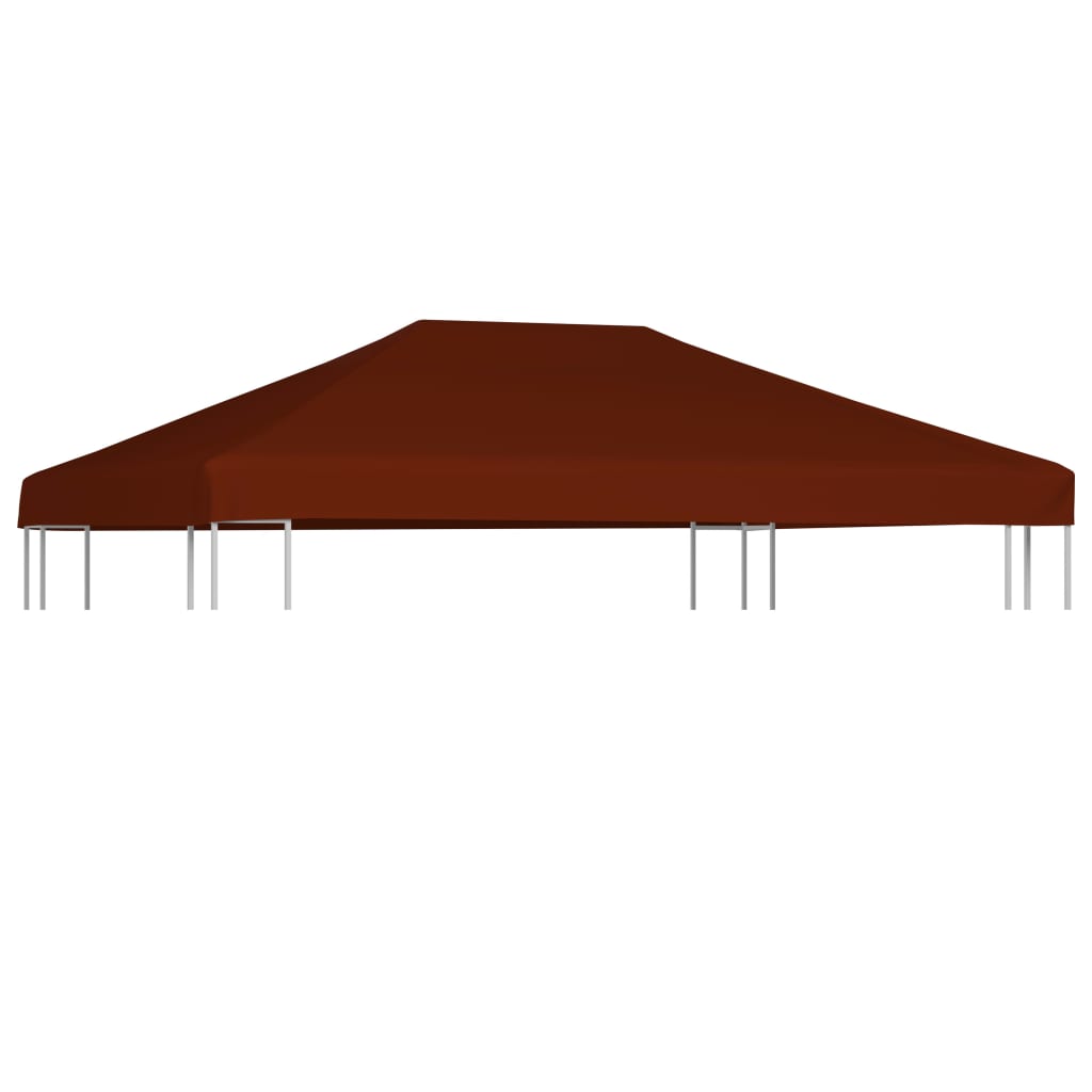  Paviljongtak 310 g/m² 3x4 m terrakotta